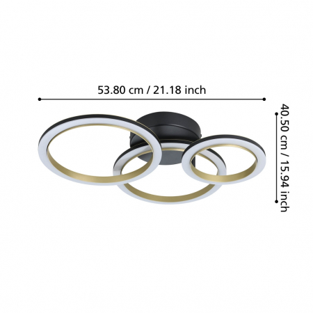 Plafoniera CALLIERA LED 20W lumina neutra [3]