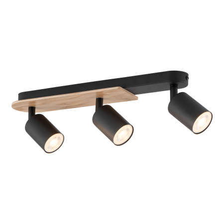 Plafoniera COVER GU10 3 x max 10W LED Negru 51 cm [5]