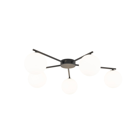 Plafoniera ELTON G9 5 x max 8W LED Negru 67 cm [6]