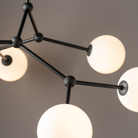 Plafoniera FAIRY G9 6 x max 8W LED Negru 105 cm [3]