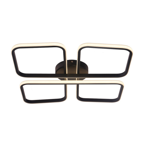 Plafoniera Hidalgo LED, 40W, 4000K, Alb/Negru [6]