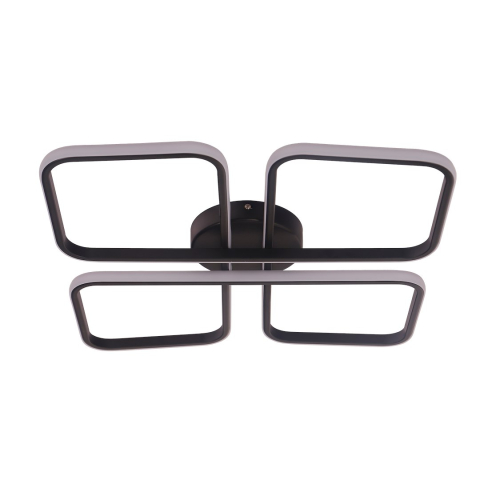 Plafoniera Hidalgo LED, 40W, 4000K, Alb/Negru [9]