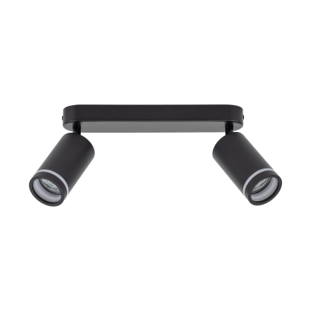 Plafoniere - Plafoniera JET GU10 2 x max 10W LED Negru 43,5 cm