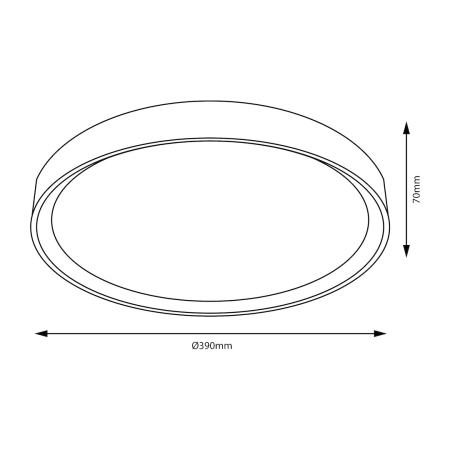 Plafoniera LED Forest, 24W, 4000K [8]