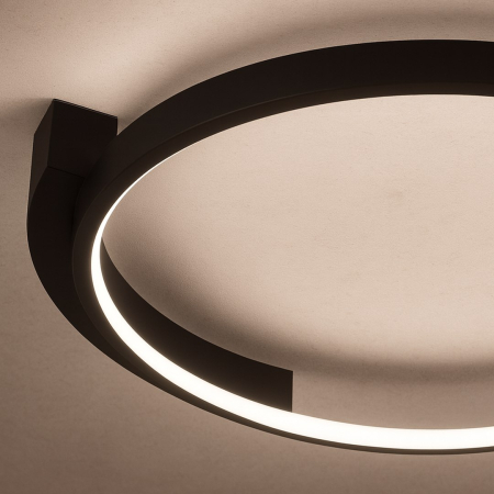 Plafoniera LED Luna, 18W, 4000K, Negru [4]