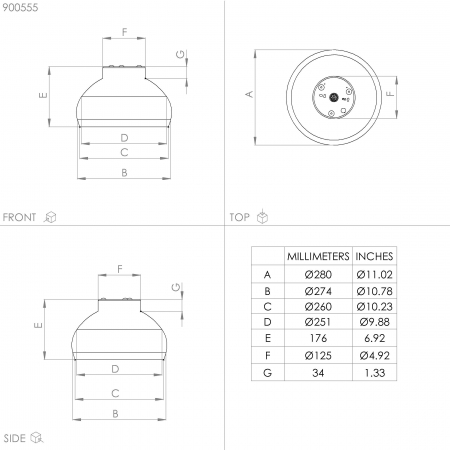 Plafoniera MOGANO 2 E27 1X40W [2]