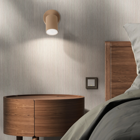 Plafoniera NEX GU10 max 10W LED  12 cm [1]