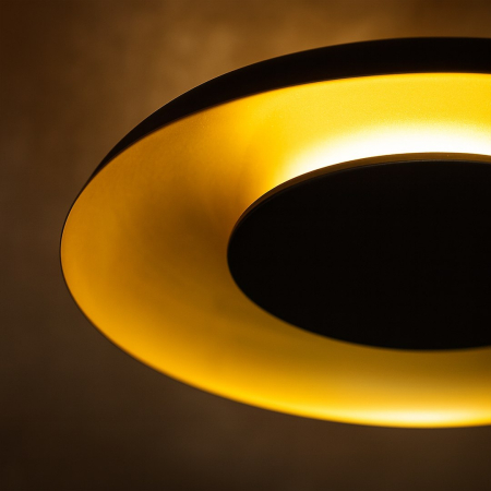 Plafonieră Piattino Black Gold 30W LED 3000K-4000K-6000K [5]