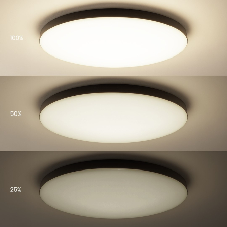 Plafoniera Siena Black 80W LED Ø750 mm + telecomandă [5]