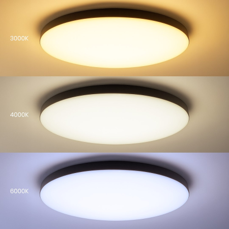 Plafoniera Siena Black 80W LED Ø750 mm + telecomandă [4]
