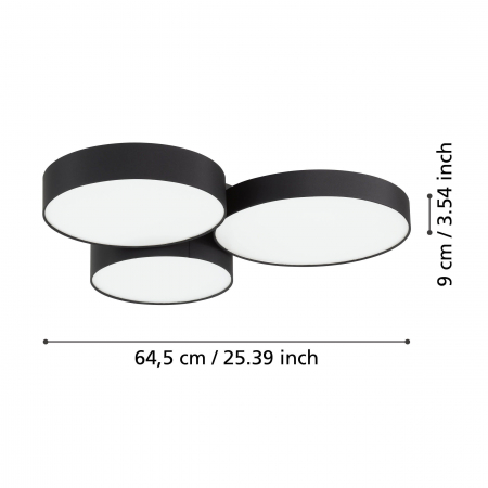 Plafoniera BARBANO-Z LED 22.5W lumina reglabila [3]