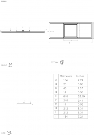 Plafoniera CALAGRANO-Z LED 21W lumina reglabila [4]
