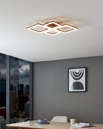 Plafoniera smart PARANDAY-Z LED 42W lumina reglabila 47 cm [1]