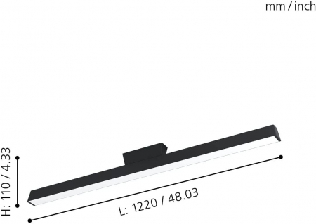 Plafoniera SIMOLARIS-Z LED 35W lumina reglabila [4]