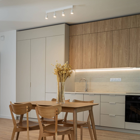 Plafoniera TOP GU10 4 x max 10W LED Alb 83 cm [1]