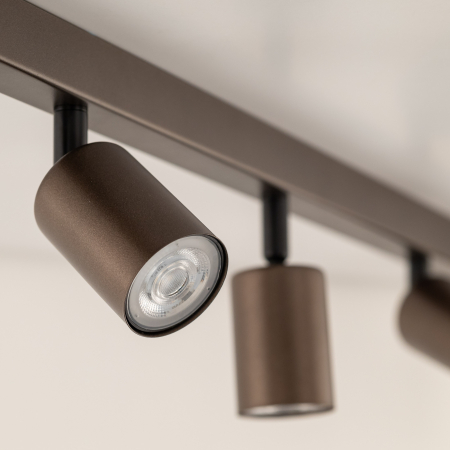 Plafoniera TOP GU10 6 x max 10W LED Brun 127 cm [1]