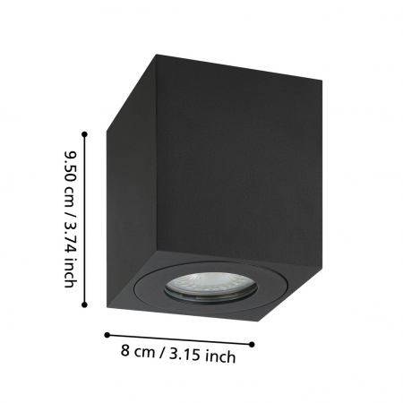 Plafoniera baie TORRECOLA GU10 1X5W [4]