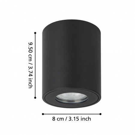 Plafoniera baie TORRECOLA GU10 1X5W [3]