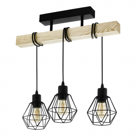 Plafoniera TOWNSHEND 5 E27 3X60W