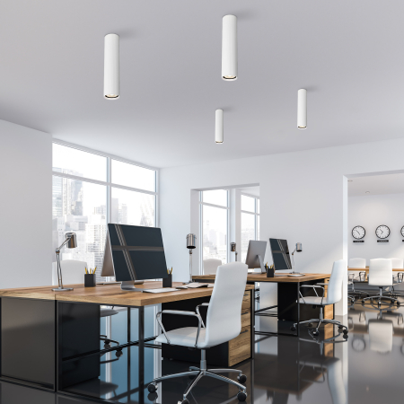 Plafoniera TUNE GU10 1 x max 10W LED Alb 5,5 cm [1]