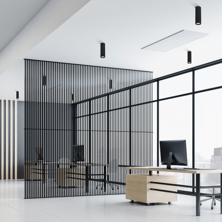 Plafoniera TUNE GU10 1 x max 10W LED Negru 5,5 cm [1]