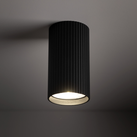 Plafoniera TUNE GU10 1 x max 10W LED Negru 5,5 cm [2]