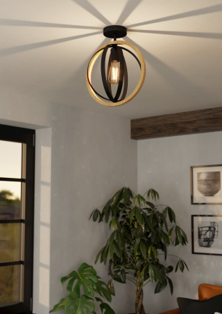 Plafoniera BASILDON E27 1X40W [1]