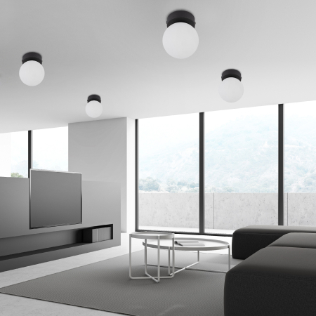 Plafoniera Vox G9 1 x max 8W LED Negru 10 cm [1]