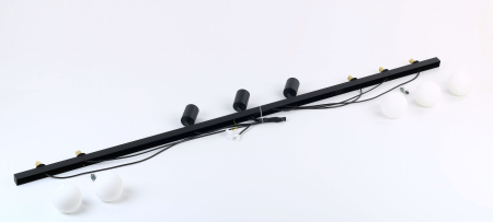 Plafoniera Vox G9 8 x max 8W LED, max 10W LED Negru 18 cm [6]