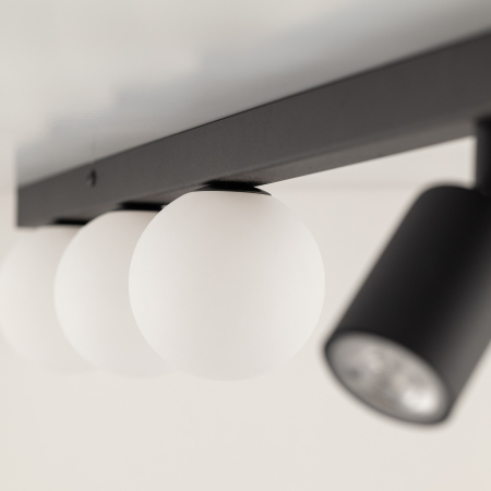 Plafoniera Vox GU10, G9 6 x max 8W LED, max 10W LED Negru 18 cm [3]