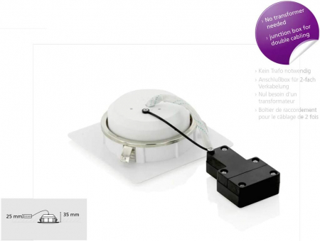 Spot baie incastrat SALABATE LED 6W lumina neutra [1]