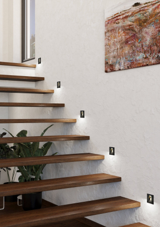 Spot incastrat trepte scari MECINOS LED 2W lumina calda [2]