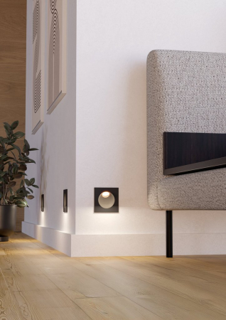 Spot incastrat perete ZARATE LED 2W lumina calda [2]