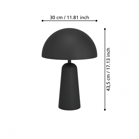 Veioza ARANZOLA E27 1X40W [3]