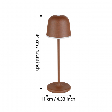 Veioza exterior MANNERA LED 2, 2W lumina calda [4]