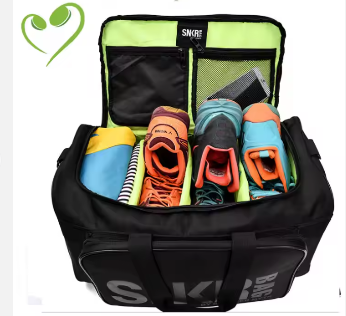 Geanta Sport Duffle XL Compartimentata – Ideala pentru Sala de Fitness, Baschet sau Calatorii – Spatiu pentru Incaltaminte si Echipament [1]