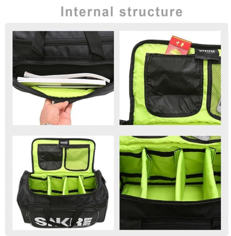 Geanta Sport Duffle XL Compartimentata – Ideala pentru Sala de Fitness, Baschet sau Calatorii – Spatiu pentru Incaltaminte si Echipament [2]