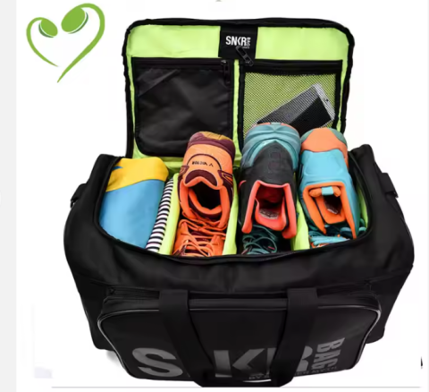 Articole Voiaj -Sport&Travel - Geanta Sport Duffle XL Compartimentata – Ideala pentru Sala de Fitness, Baschet sau Calatorii – Spatiu pentru Incaltaminte si Echipament