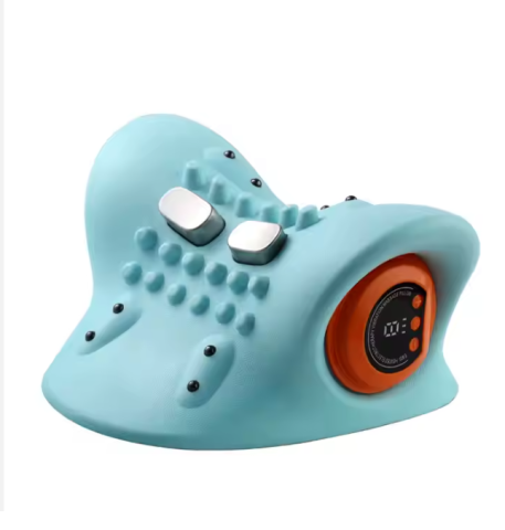 Perna de Masaj Electrica 3D pentru Gat cu Incalzire si Telecomanda – Masaj Profund cu Framantare & Functie de Relaxare Termica [1]