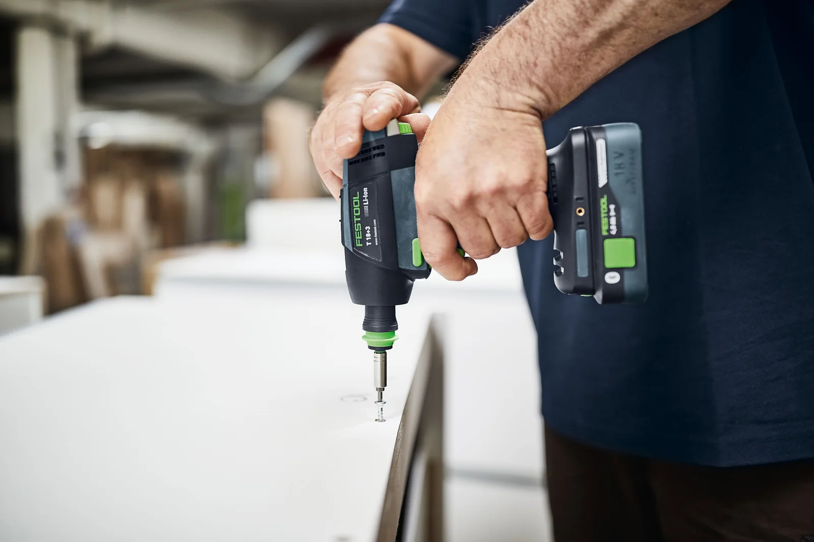 Festool Masini de gaurit si insurubat cu acumulatori T 18+3 HPC 4,0 I-Set [3]
