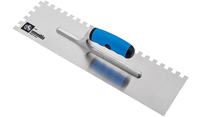 Gletiera cu Dinti Inox AUSONIA - Maner Deschis - 42x12 cm [2]