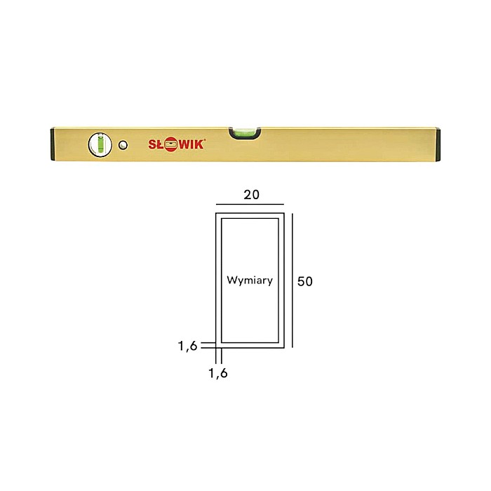 Boloboc profesional din aluminiu 100cm SLOWIK [2]