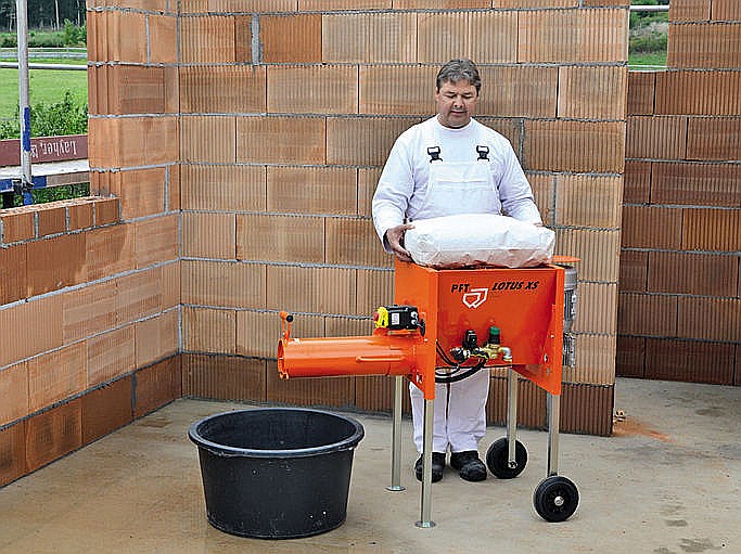 Mixer Continuu de Material pentru Adezivi si Tencuieli PFT LOTUS XS [2]