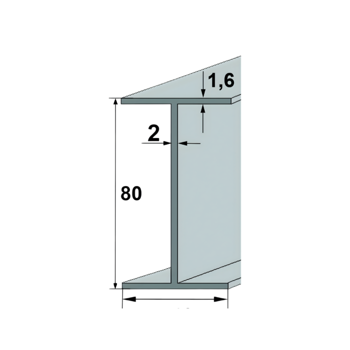 Dreptar tencuiala H 200cm [3]