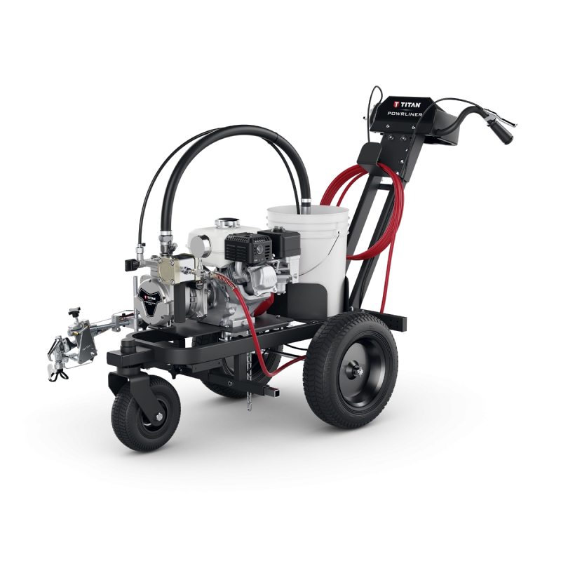 Echipament pentru marcaje Titan POWRLINER 3500 Honda GX 120 3.5 cp debit 2.8 l/min [2]