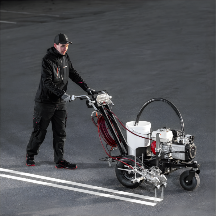 Echipament pentru marcaje Titan POWRLINER 5500 Honda GX 160 5.5 cp debit 4.7 l/min [6]