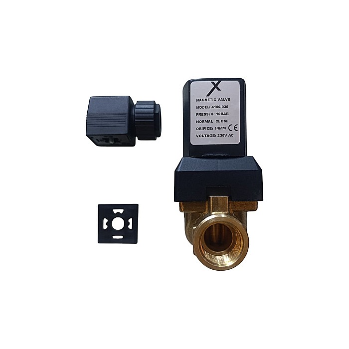 Electrovalva 1/2 230V pet magnetoventil [6]