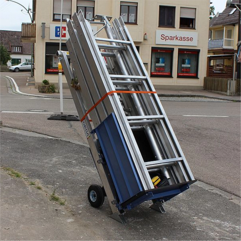 Elevator materiale constructii GEDA 200 STANDARD complet echipat, H=13,5m [9]