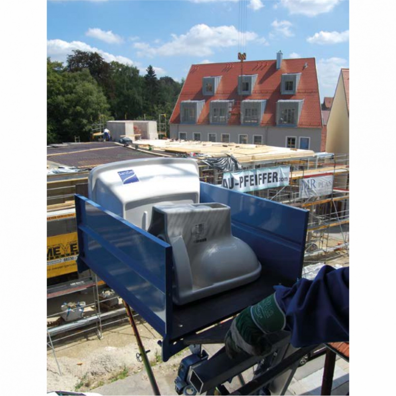 Elevator materiale constructii GEDA 200 STANDARD complet echipat, H=13,5m [11]