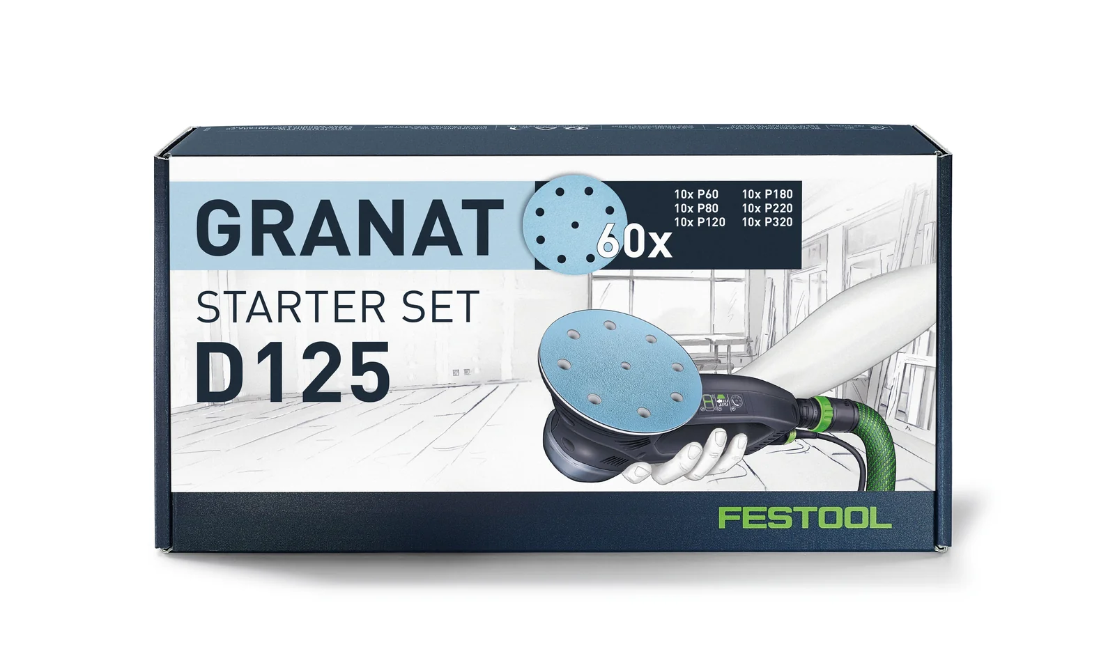 Festool Abrazive Granat D125 GR-Set [2]